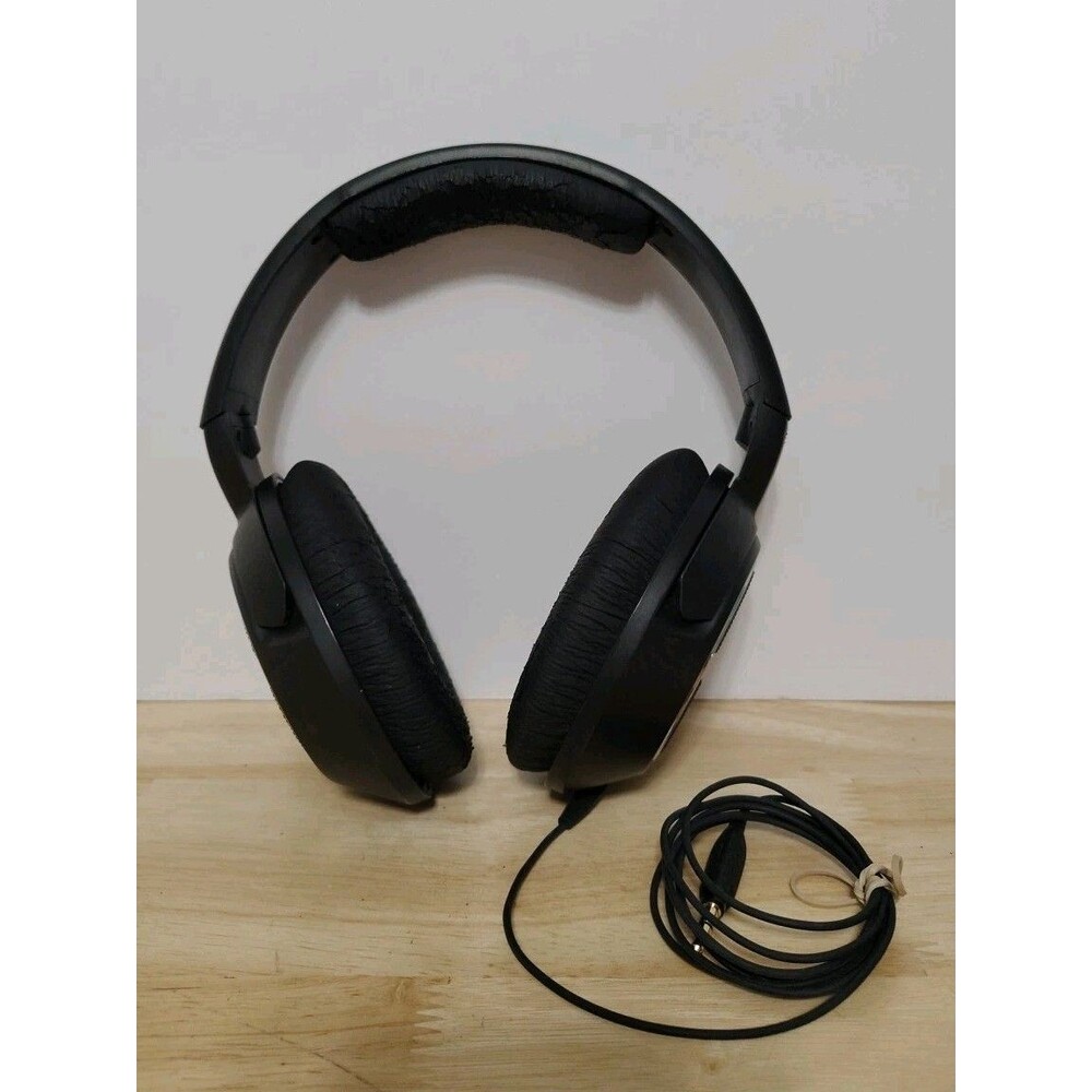 SENNHEISER HD 428 headphones audio Black Some Flaking On Ear/Headpiece Foam